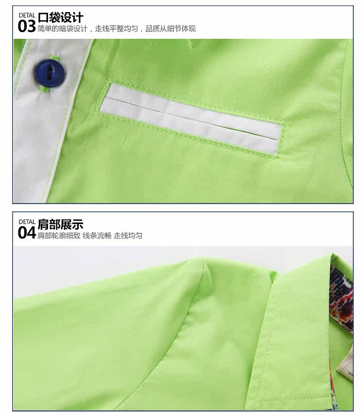 Chemise garcon à manche longue - Ref 2081918 Image 79