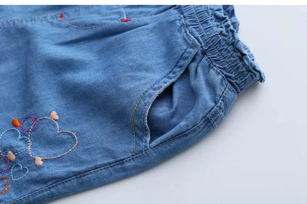 Quần jeans bé gái bình thường 2019 mùa thu mới cho bé gái mặc quần dài trẻ em kz-a951 - Quần jean