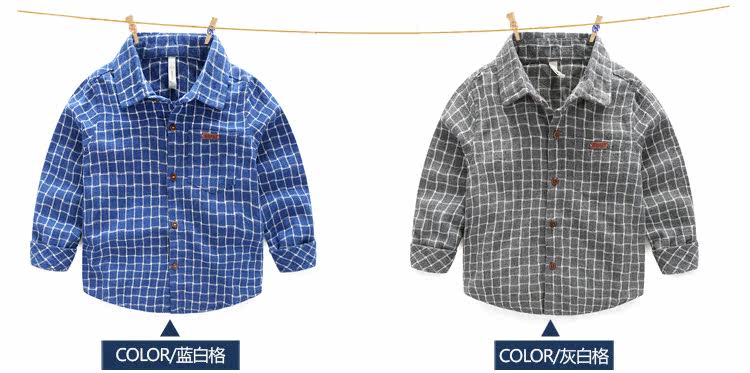 Chemise garcon à manche longue - Ref 2074510 Image 68