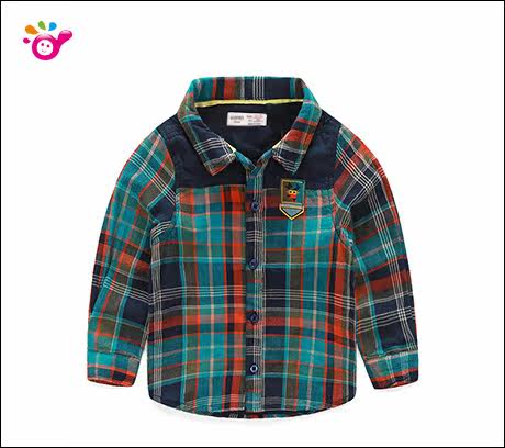 Chemise garcon à manche longue - Ref 2081904 Image 55