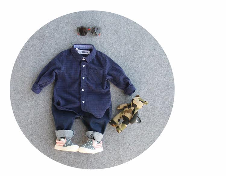 Chemise garcon à manche longue - Ref 2081944 Image 22