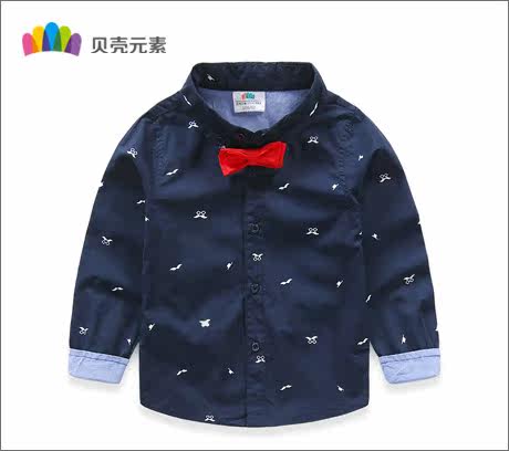 Chemise garcon à manche longue - Ref 2081917 Image 55