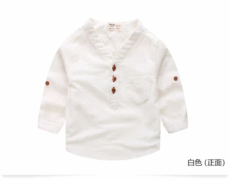 Chemise garcon à manche longue - Ref 2074693 Image 70