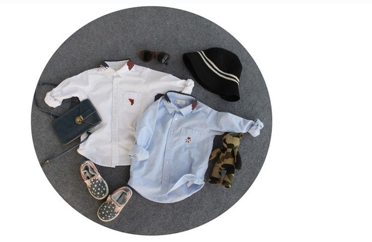 Chemise garcon à manche longue - Ref 2074860 Image 76