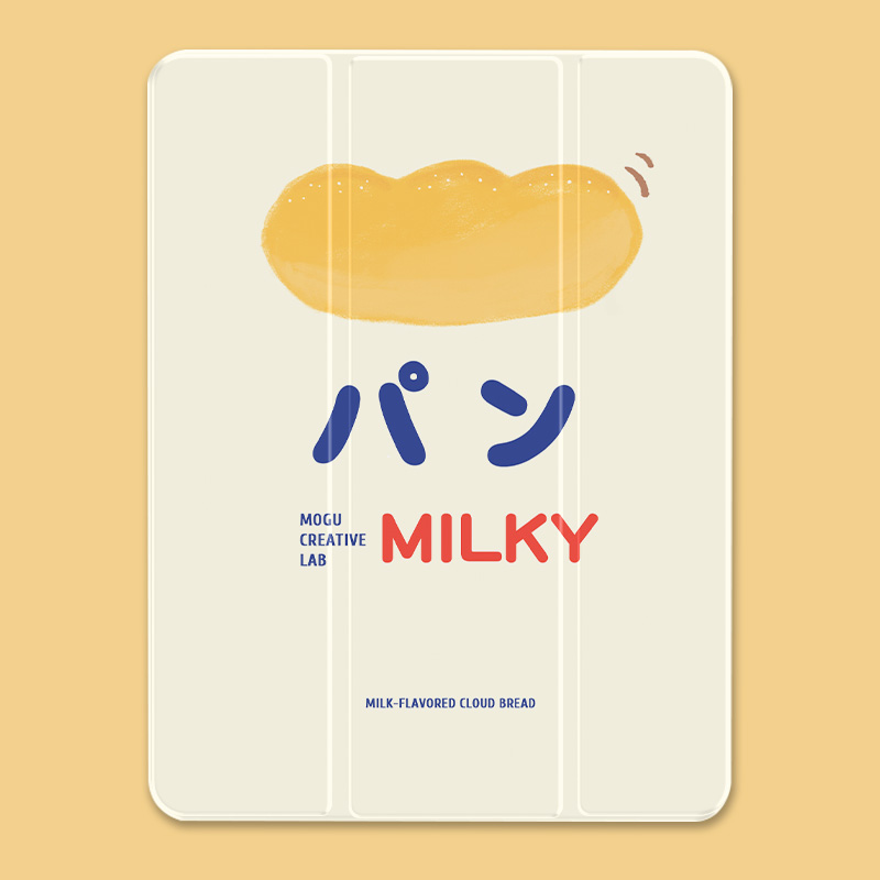 Cloud Bread is suitable for 2022 new Pro11 Apple iPad 10th generation ten protective cover 2021 with pen slot mini mini6 cute air5 anti-bend shell 2019 tablet