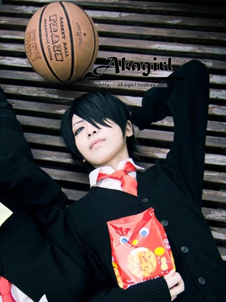 Cosplay假髮 黑子的籃球 冰室辰也 ひむろ たつやhimuro Cosplay Cos假髮假毛 Yahoo奇摩拍賣