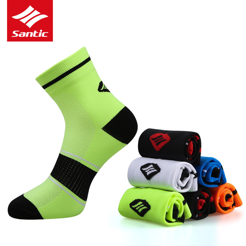 (2 pairs) Santic Sentike new product spring and summer cycling socks cycling sports socks running socks men