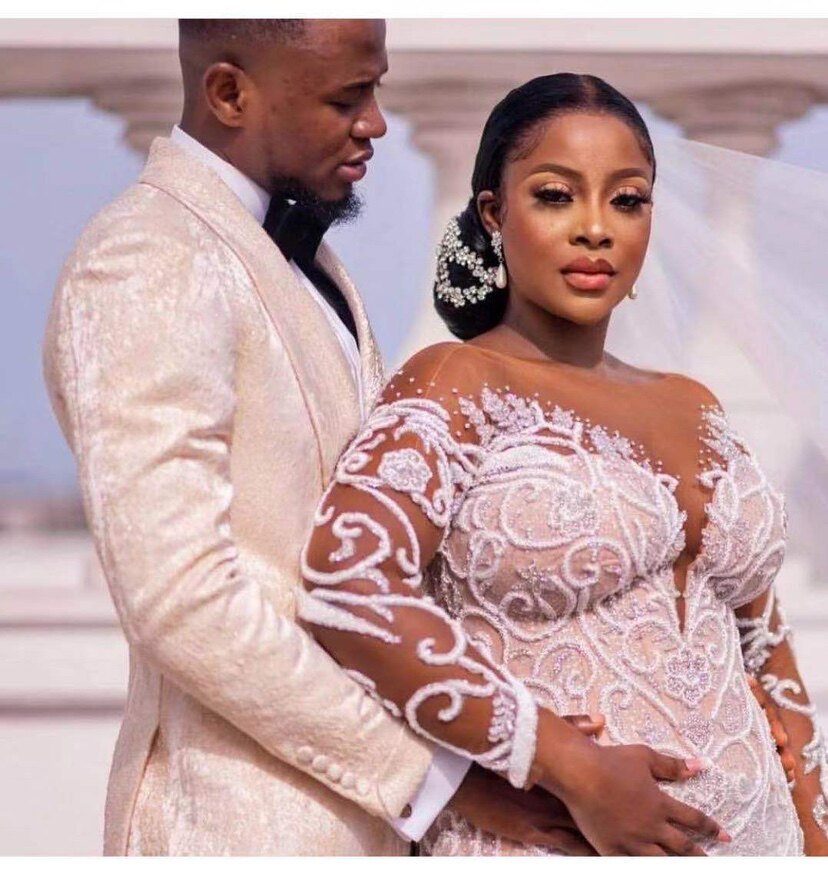 Плюс размер русалка свадебное платье S свадебное платье MA MA 