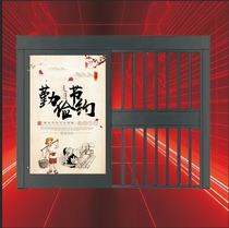 Advertising Pan Door Fence Translational Door Pedestrian Walkway Translational Gate Electric Advertising Pan Door