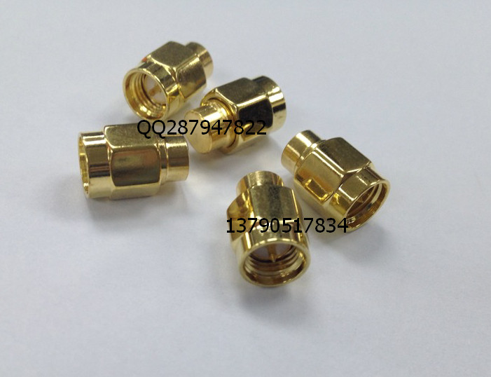 50 Ohm SMA male head SMA load SMA resistance flow plug SMA terminal 2 W 5 0 Ω S M A signal barrier connector