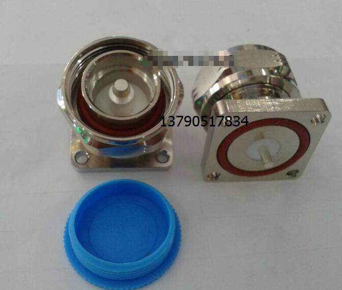 High frequency L29-JFD base station test seat DIN-JFD DIN male square plate can be fixed L29 male seat with flange