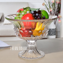 High grade glass vase fruit bowl fruit juice cup candy jar student heat resistant cup glass bowl