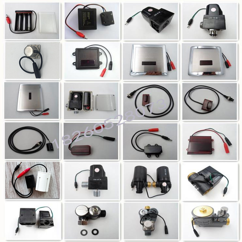 JUMOO Urinal sensor accessories JUMOO stool sensor panel assembly Solenoid valve Battery box monitor