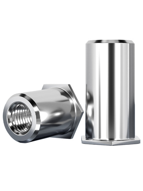 304 stainless steel blind hole press rivet stud BSOS press rivet nut column piece press stud M2M2.5M3M4M5M6