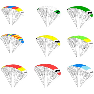 RC Electric Demote Demote Glide Umbrella Indoor и Outdoor Power Parachute Parachute 1,5 метра 2,3 метра 2,7 млн ​​мощный зонтик