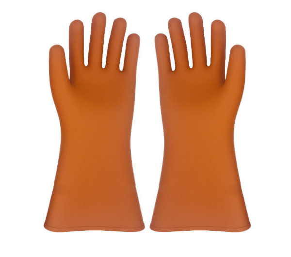 Signs Placard 25KV Insulation Gloves High Pressure Electrics Safety Anti-Electric Gloves Lao Bail Repair Rubber Gloves Abrasion Resistant