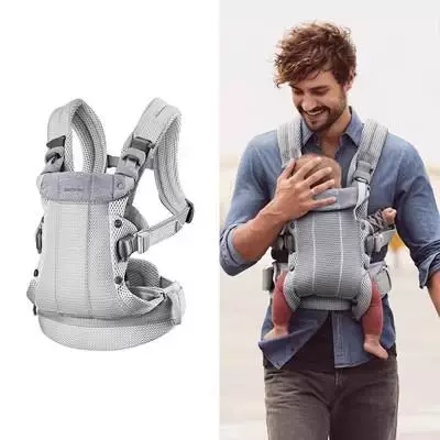 Мягкий передний перенос Babybjorn Harmony — простое средство для удержания ребенка при прогулке одни