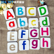 Magnetic English letters upper and lower case words cards magnets childrens educational toys number learning early teaching aids