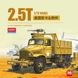 3G модель Edme собрал колесницу 13402 US 2,5 -тона военная карта и привязанность 1/72