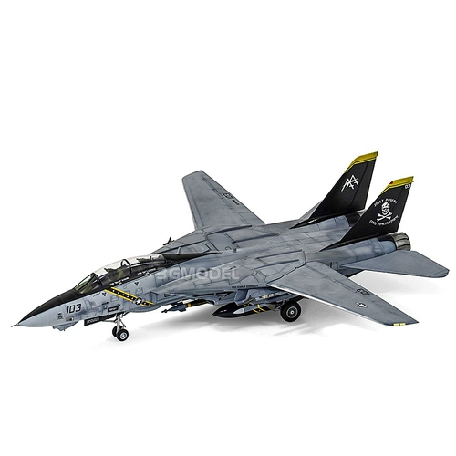 Модель 3G Aidemei собрал самолет 12578 F-14B Fighter VF-103 Jolly Rogers
