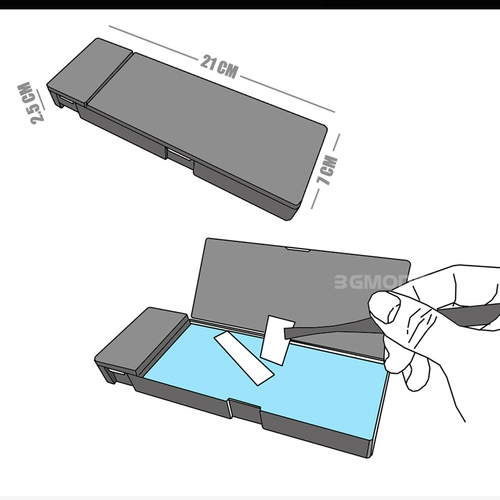 Режим модели 3G воспроизводить MS068 Инструменты для наклейки на наклейку с водой наклейка на стикер наклеивание