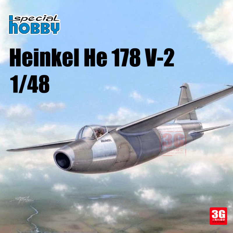 3g Model Special Hobby Sh48093 Heinkel He178V-2 Jet Experimental Aircraft 1/48