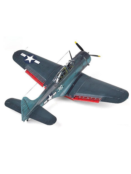 3g Model Edme Assembled Airplane 12329 Sbd-5 Dive Bomber Battle of the Philippine Sea