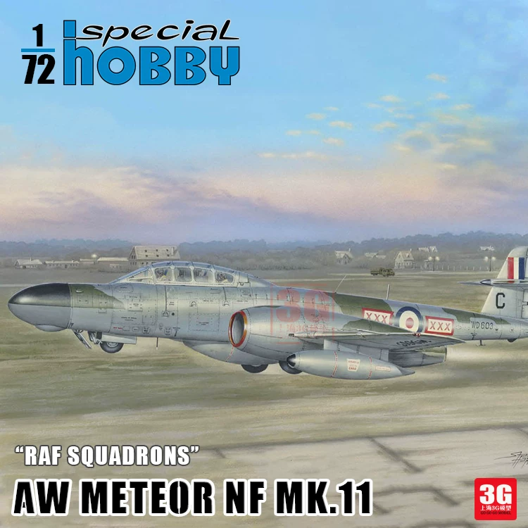3G модель SPECIAL HOBBY 72437 Метеор Метеор NF MK.11 1/72