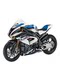 3g Model Meng Assembled Car Model Bmw Mt-004 Bmw Hp4 Race Motorcycle 1/9