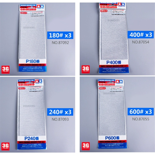 3G модель 400-3000# Gundam Production Tool Posiling, толщина шлифования, шлифовальная наждачная бумага наждачная бумага