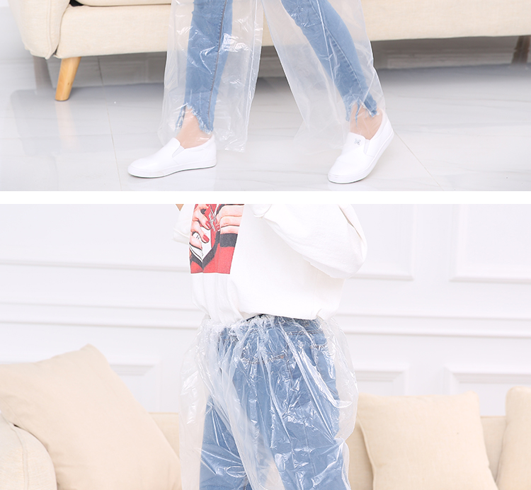 Đi du lịch bằng đi bè, đi bộ đường dài, quần mưa dùng một lần ngoài trời, đàn ông và phụ nữ, người lớn, quần lớn, áo mưa không thấm nước 