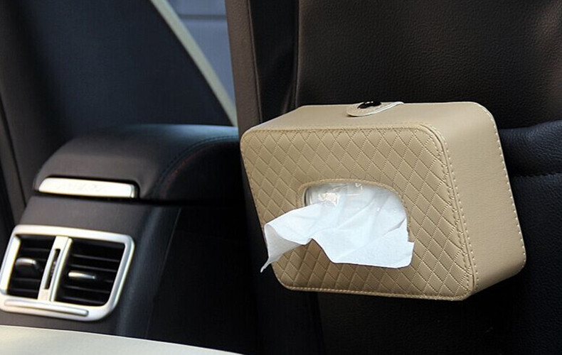 Xe ô tô khăn giấy che nắng sunroof khay treo xe ô tô cung cấp ý tưởng - Ô tô nội thất Accesseries đồng hồ trang trí ô tô