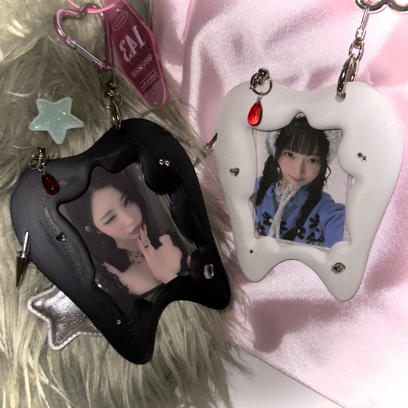 Puppyfruits Original Design 3D Printing·Caries·Small Card Holder Two-Dimensional Kpop Merchandise Puppyfruits Original Design 3D Printing·Caries·Small Card Holder Two-Dimensional Kpop Merchandise
