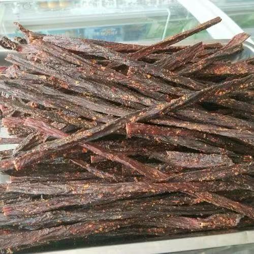 Real Beef Jerky 0.5kg , Note: the Real Beef Jerky Has Chewy Texture after Chewing