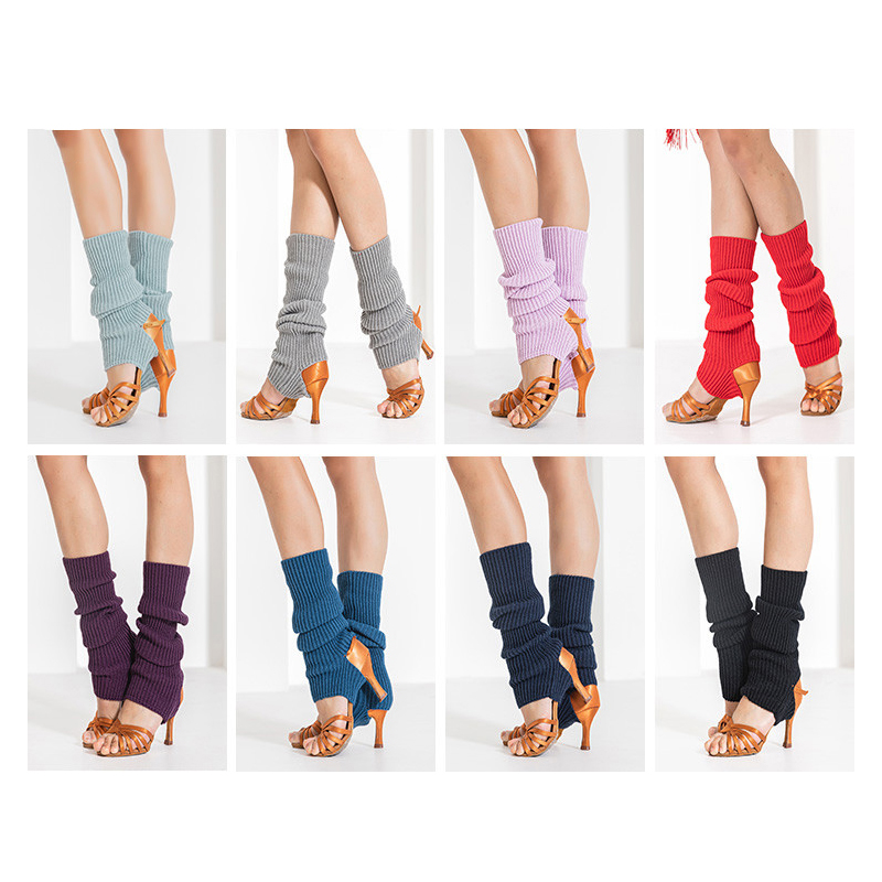 Latin dance foot socks with holes wool socks leggings practice performance leggings dance socks