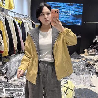 850 fengge’s high-quality fifth sister’s early spring new leather jacket