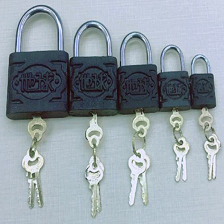 Earth brand iron padlock key lock door lock anti-theft lock warehouse lock car lock letter box lock copper core