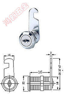 Letter Box Lock Turning Tongue Lock Letter Box Lock Drawer Cabinet Lock Cabinet Door Lock File Cabinet Lock Iron Cabinet Lock Cylinder