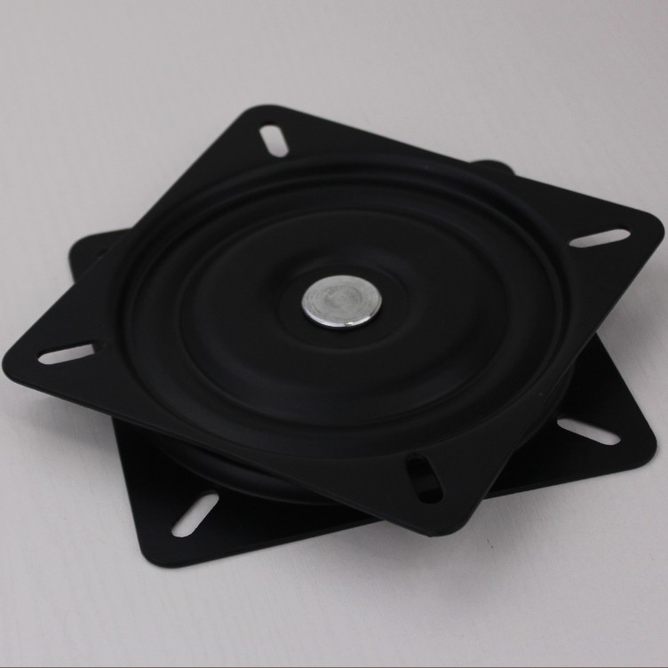 Full Beads Thickening Universal Turntable TV Rotary Table Bearings Furniture Square Iron Turntable Sofa Chair Subbase