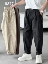 5.7「男装专场」连锁订单！夏季高品质冰感速干工装裤#6877