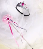 Тиара, наряд маленькой принцессы, корона, ободок, аксессуар для волос, сверло, со снежинками