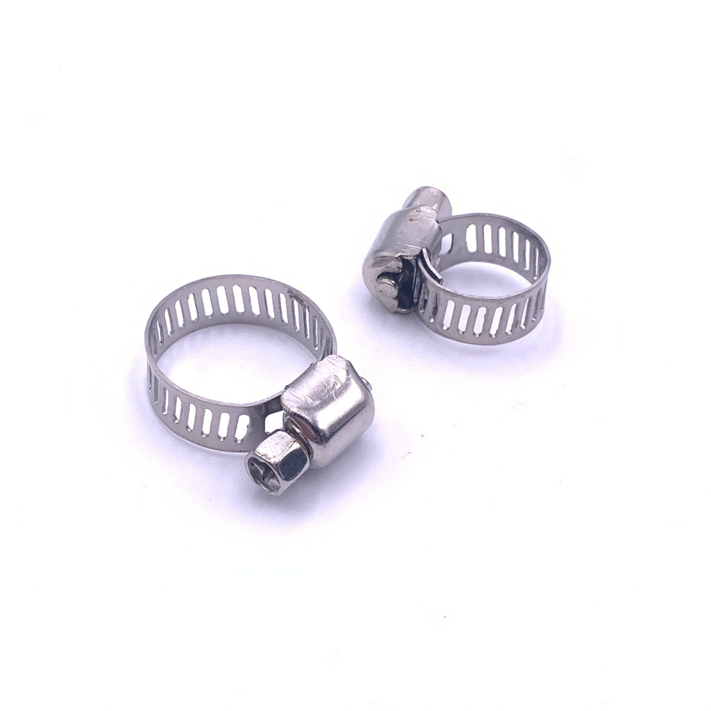 Water cooling throat hoop outer diameter 8-12 9-16 mm water pipe with hose pipe clamp laryngeal hoop pipe hoop hoop hoop