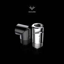 Granzon GD-SK universal joint double joint 360 degrees black silver split water cooling joint