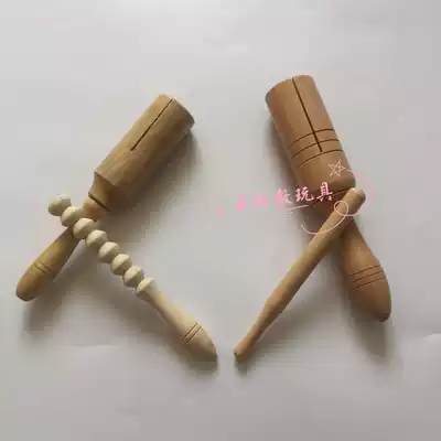 Children's musical instruments, percussion instruments, wooden frog sounder, Orff, music equipment, Music Toys