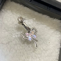 Не нужно пробивать отверстия – двухслойный бантик.