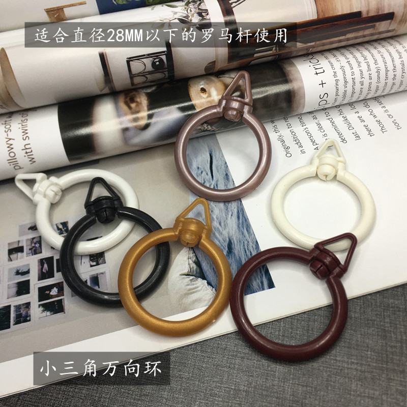 Curtain Hanging Rings Hanging Rings Hook Rings Plastic Rings Pull Rings Triangular Universal Rings Roman Rod Ring Accessories Accessories