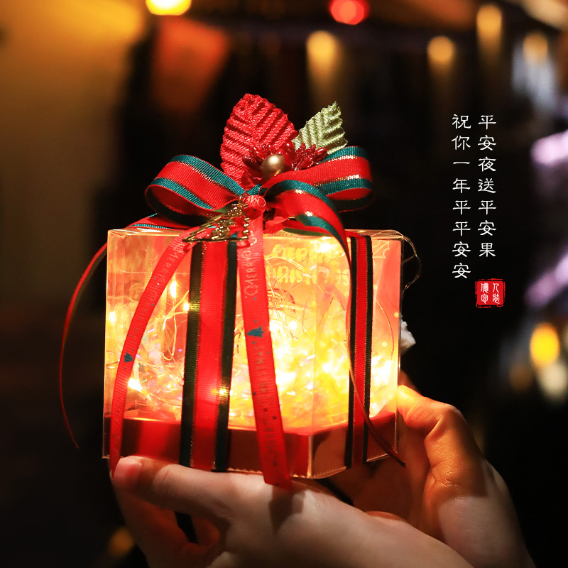 100 million people 2022 Christmas Eve gift Ping An fruit box apple box Christmas gift Christmas fruit box 10