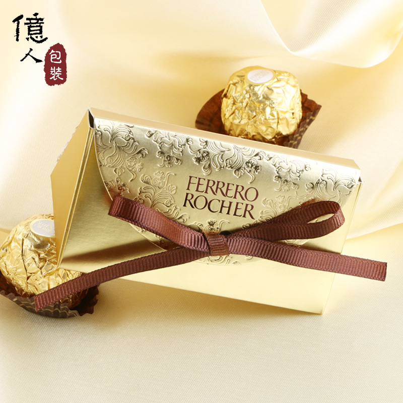 Millions of people are popular Ferrero 2 packaging box of chocolate box married sugar box European wedding carton