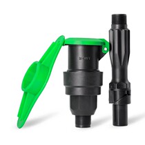 6 points quick water valve Landscaping 1 inch lawn water dispenser Household plastic water pipe water gun joint key rod