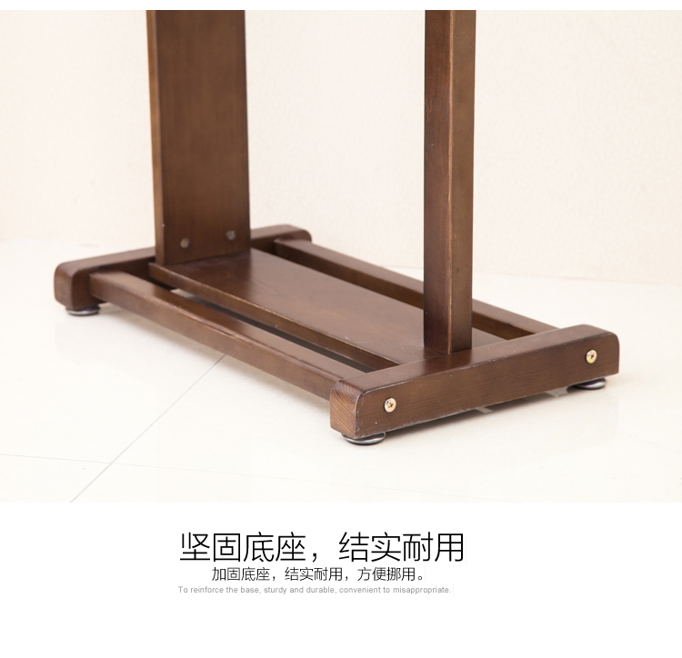 Bắc Âu rắn sàn gỗ giá sáng tạo quần áo đa chức năng giá nhà đơn giản phòng ngủ hiện đại - Kệ kệ sắt 3 tầng